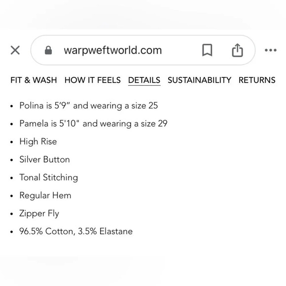 WARP + WEFT SCL Trouser Short in New Girl with An Old Soul - Picture 15 of 15